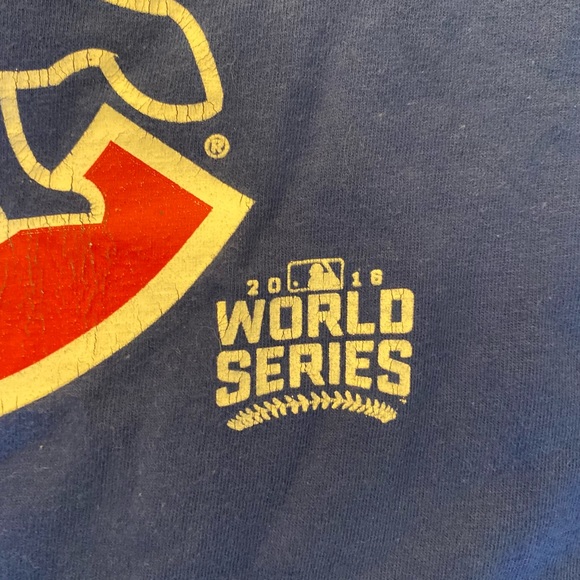 Nike MLB 2016 World Series Champions Chicago Cubs Tee/ Royal Blue / Size XXL - Picture 4 of 6